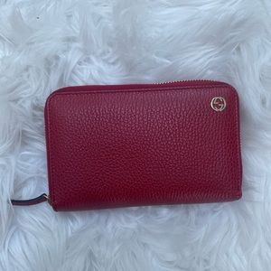 Red Gucci Wallet